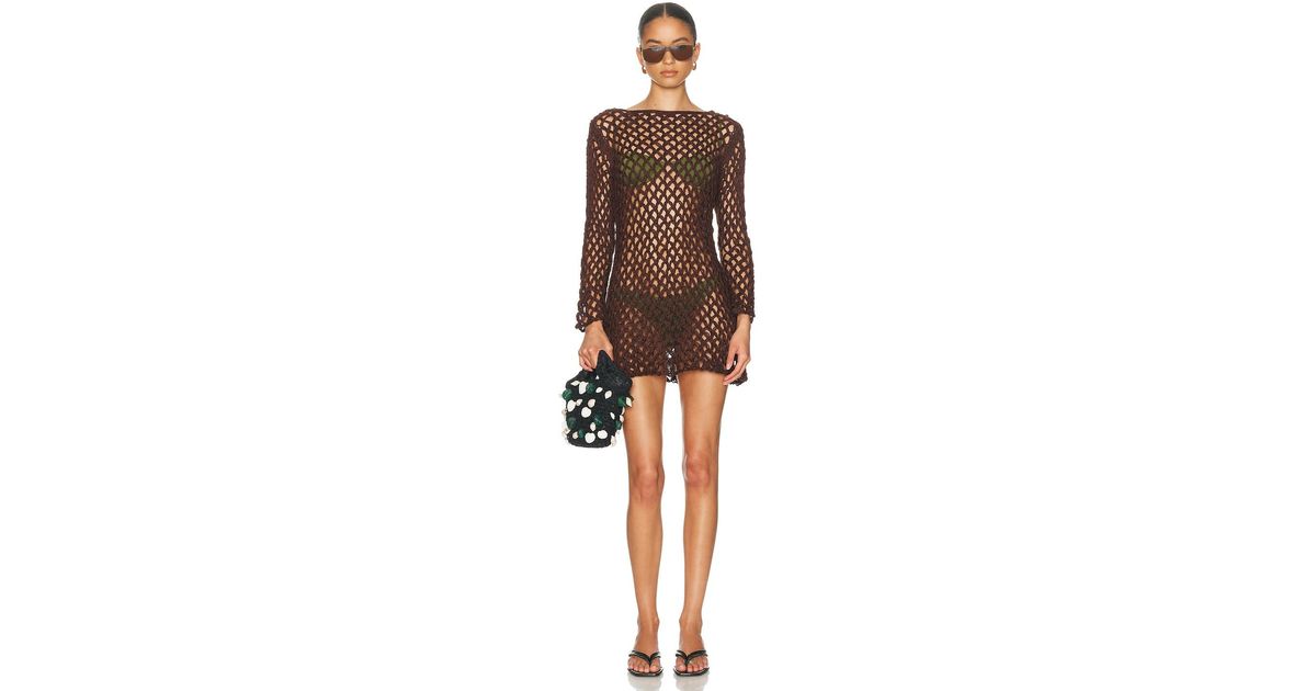 Josephrees Haight Haight Flavia Knit Dress in Brown | Lyst