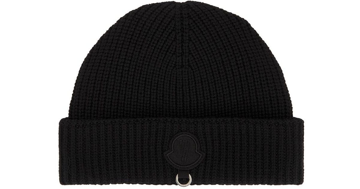 Moncler x Willow Smith ビーニー Moncler Genius X Willow Smith Wool Beanie in Black | Lyst