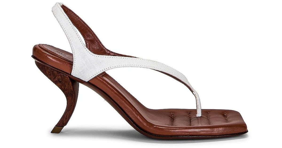 gia rhw toe ring flat sporty sandals