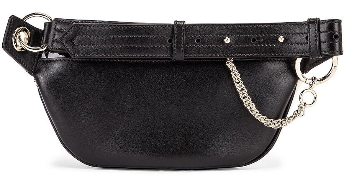 Givenchy Leather Mini Whip Belt Bag in Black & White (Black) - Lyst