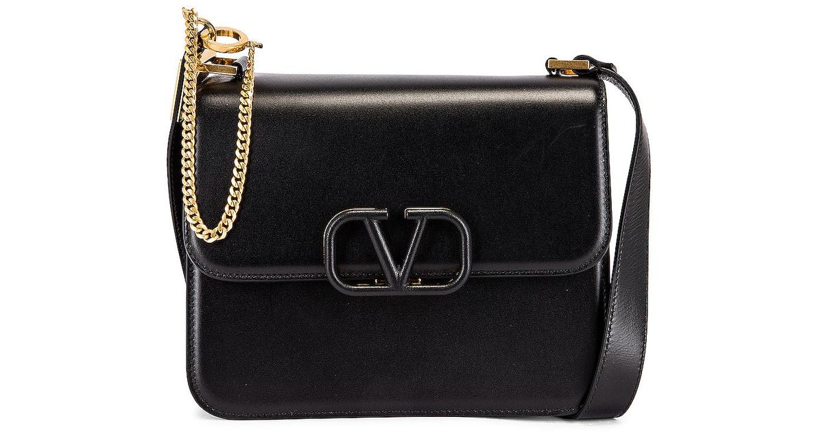 Valentino Garavani V Sling Crossbody Bag Leather Black - Save 53% - Lyst
