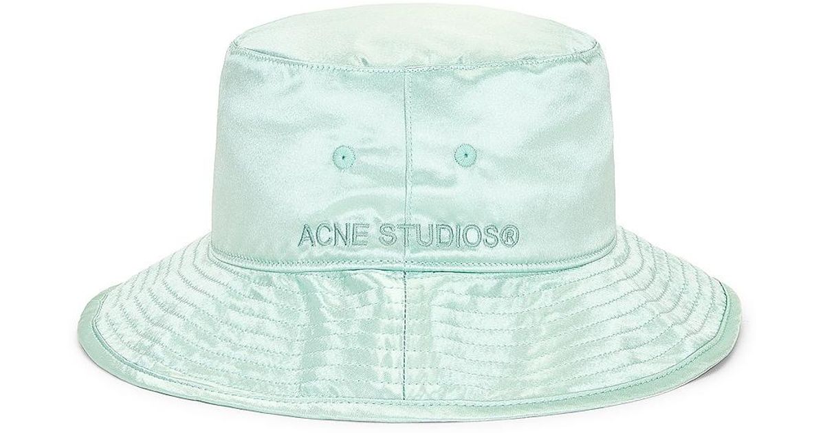 Acne Studios Bucket Hat in Green Lyst