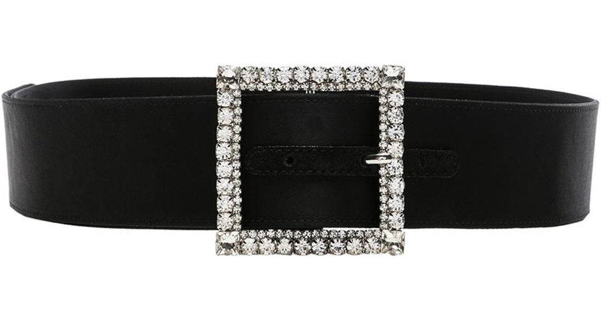 crystal buckle belt