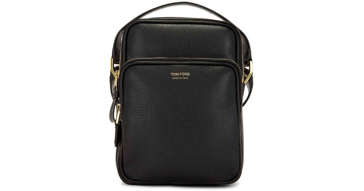 Tom Ford Soft Grain Leather Smooth Calf Leather Small Double Zip ...