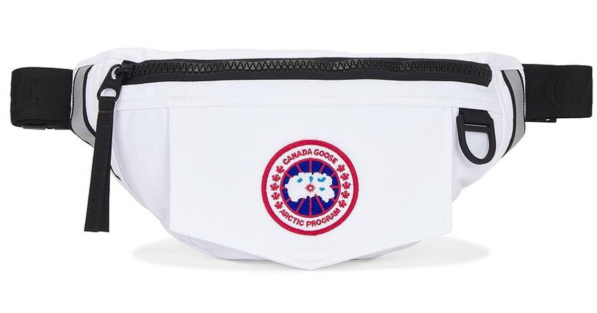 Canada Goose Waist Pack in White for Men | Lyst
