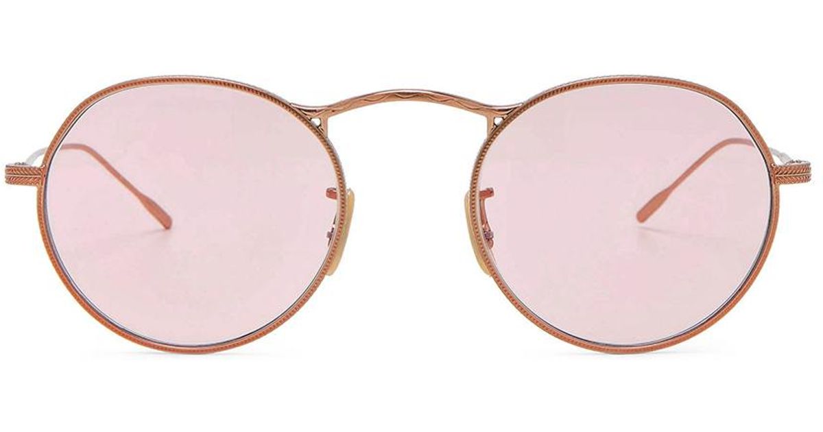 Oliver Peoples 30th Anniversary M4 in Rose Gold & Pink (Pink) | Lyst