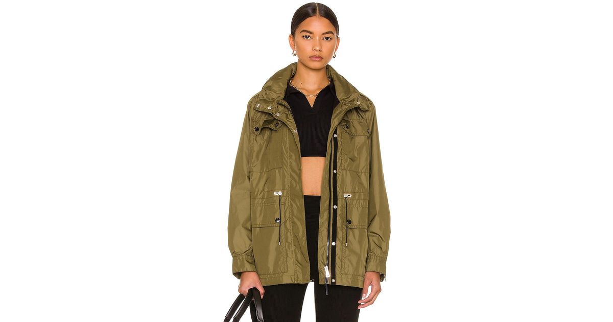 Moncler Agde Field Jacket in Green | Lyst