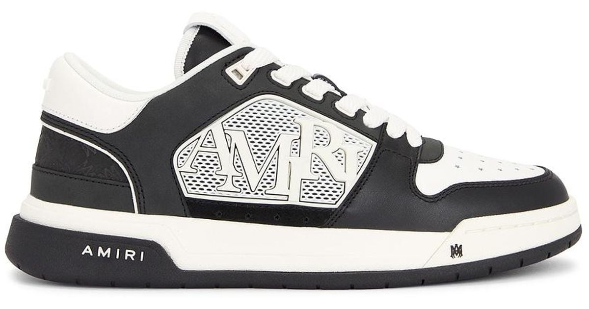 Amiri Ma Quad Debossed Classic Low Sneaker in White for Men