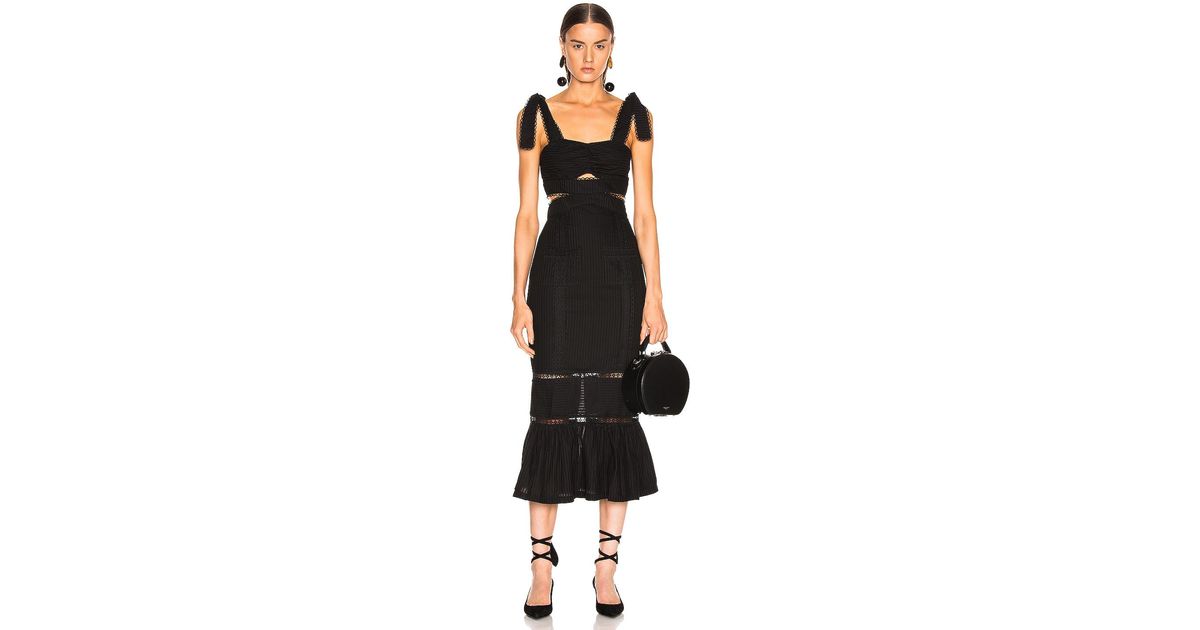 a foreign affair midi dress
