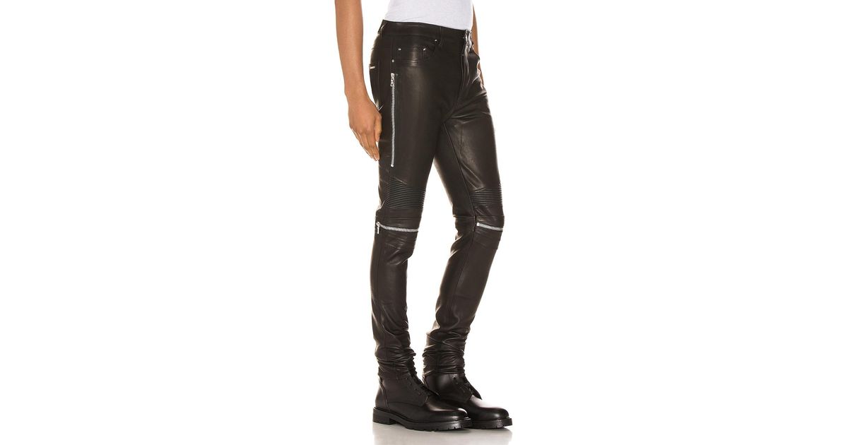 amiri mx2 leather pants