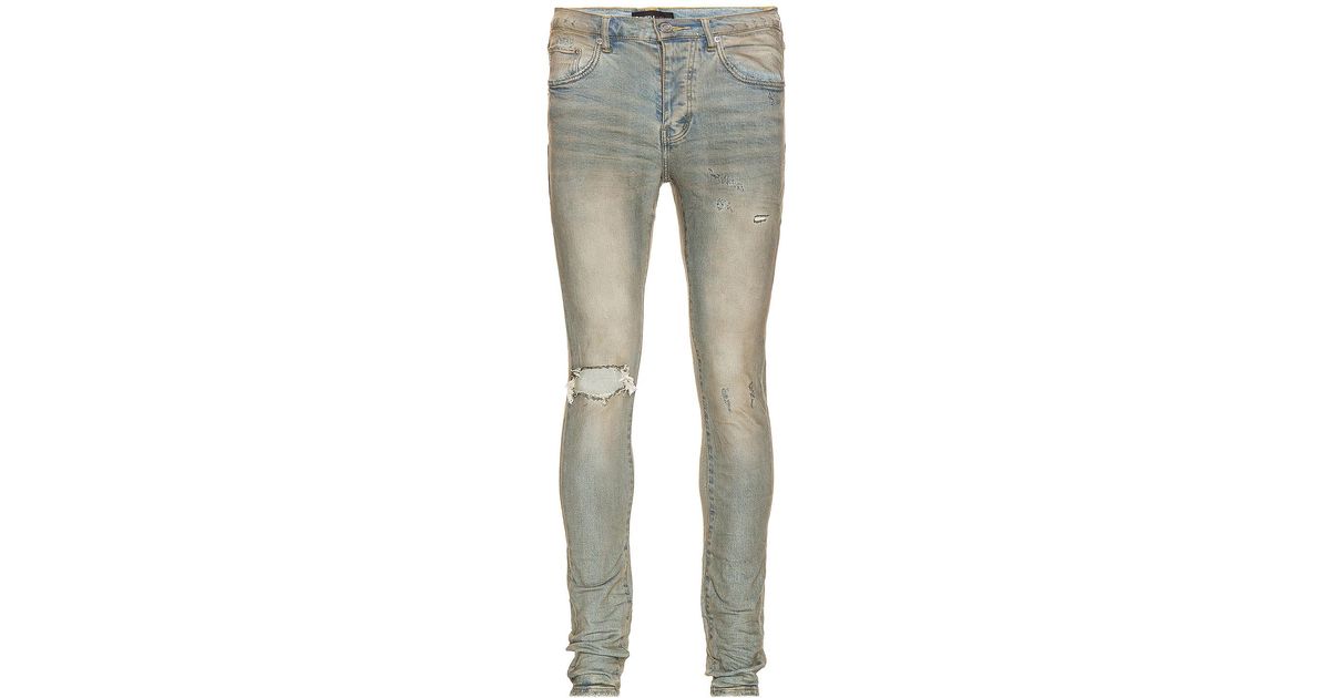 Purple Brand Denim Dirty Wax Skinny 