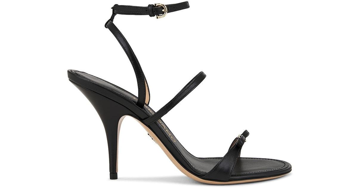 サンダル・ミュール Ferragamo Ariel Leather Sandal Ferragamo Ariel Sandal in Black | Lyst