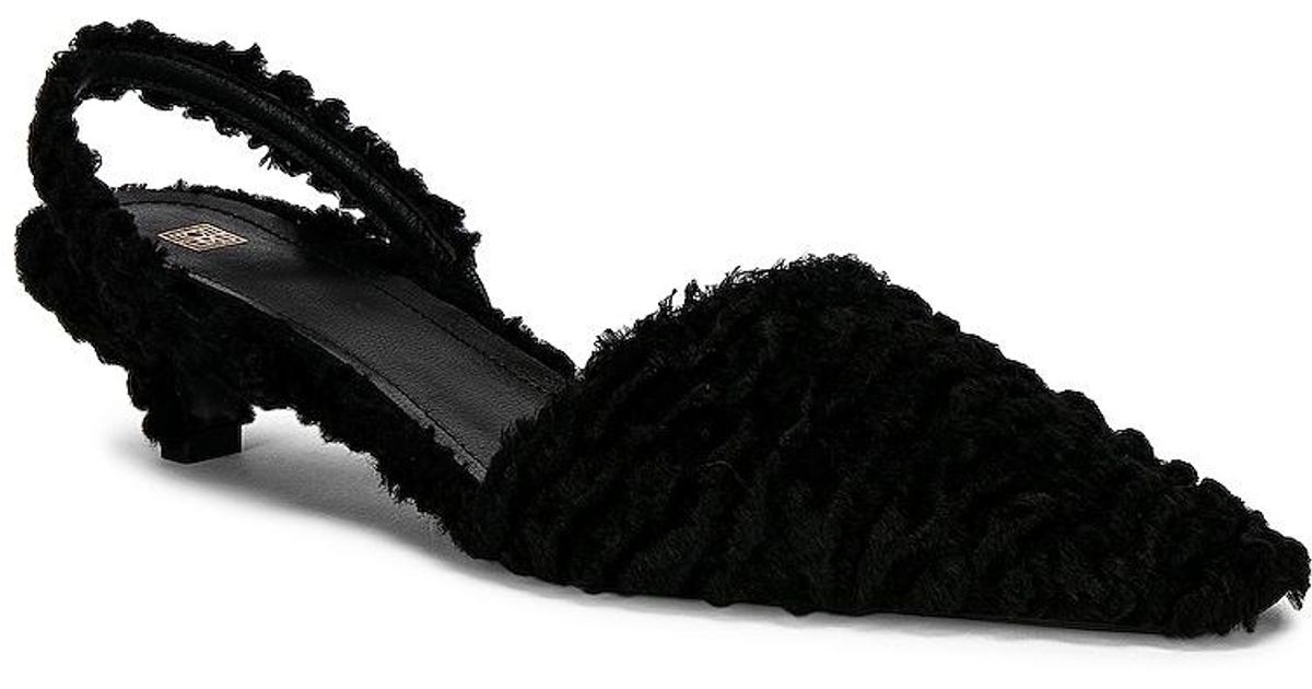 toteme slingback mule