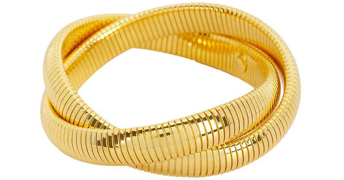 Cobra Gold Bracelet - Vanilla