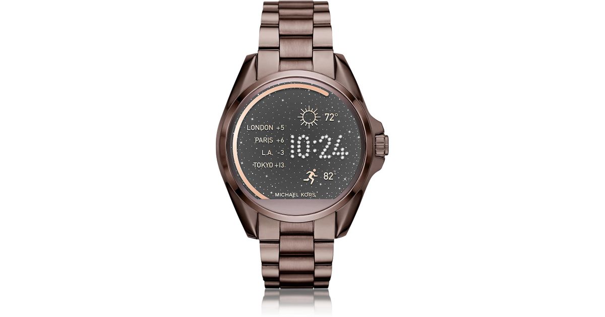 michael kors smartwatch with heart rate monitor