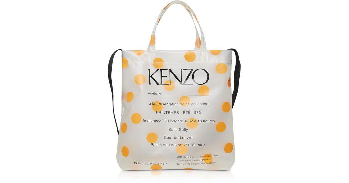 kenzo invitation tote