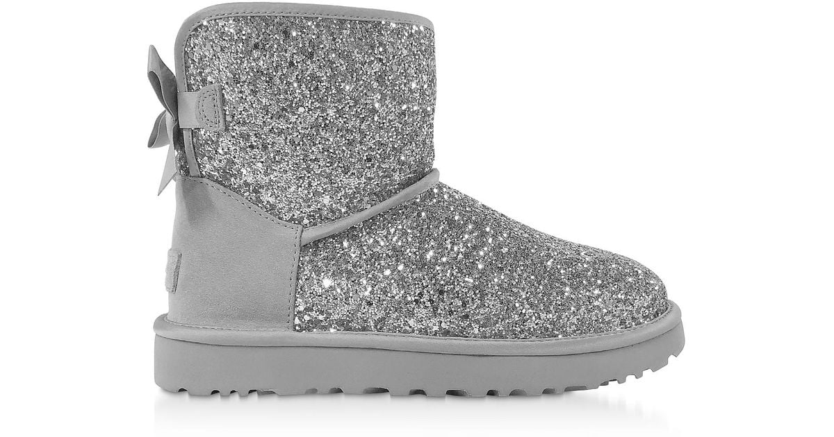 ugg silver boots