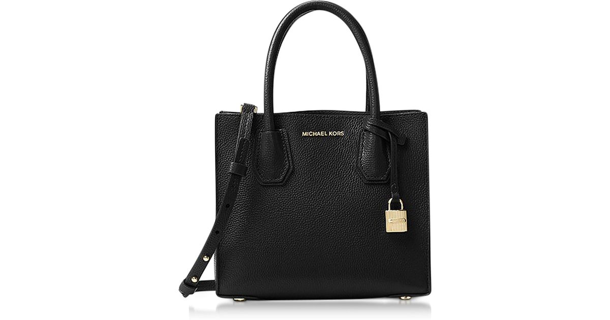 mercer leather crossbody black