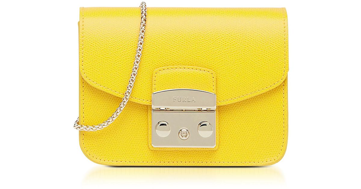 furla yellow bag