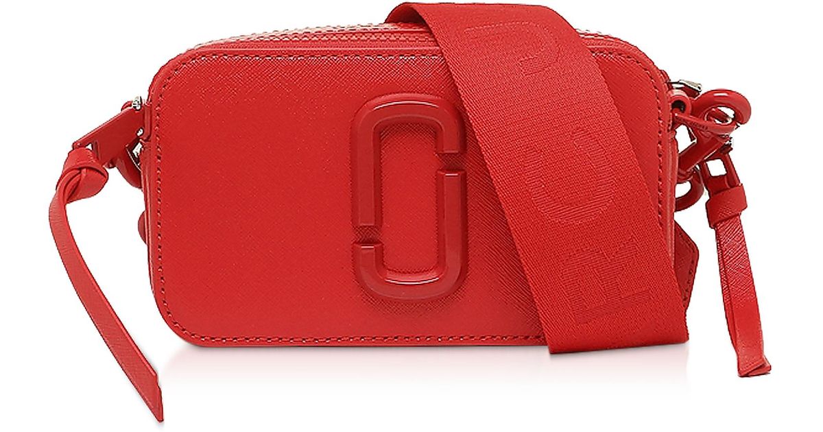 Marc Jacobs Snapshot Dtm Bag In Red Leather Save 74 Lyst