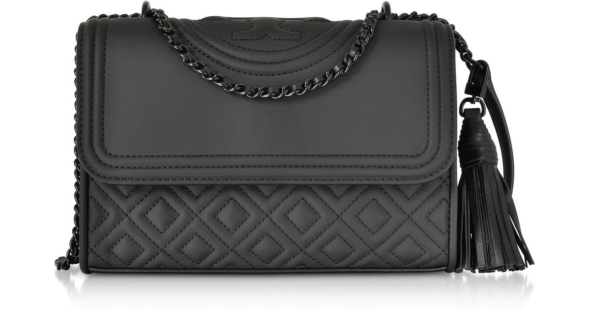 tory burch matte black bag