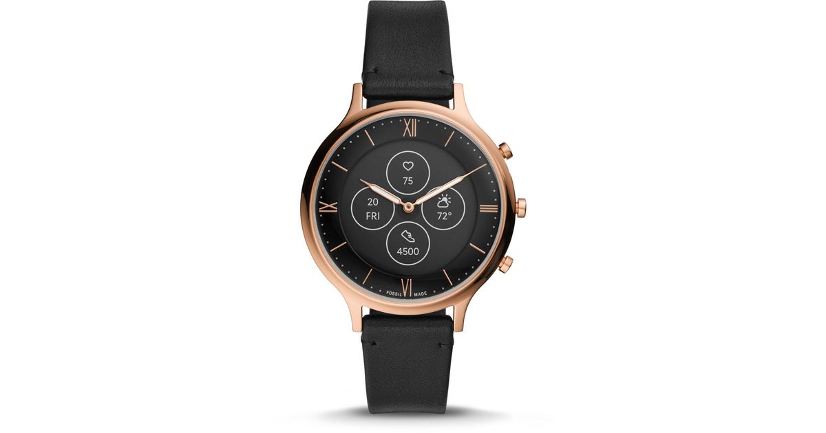 fossil hybrid smartwatch hr charter
