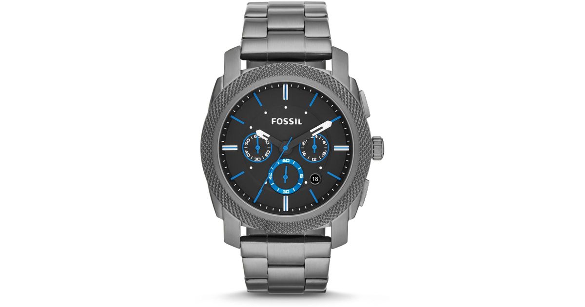 Fossil Machine Chronograph Smoke 