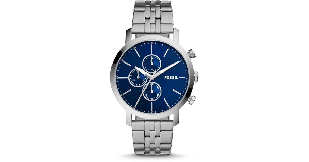Fossil Satin Luther Chronograph 