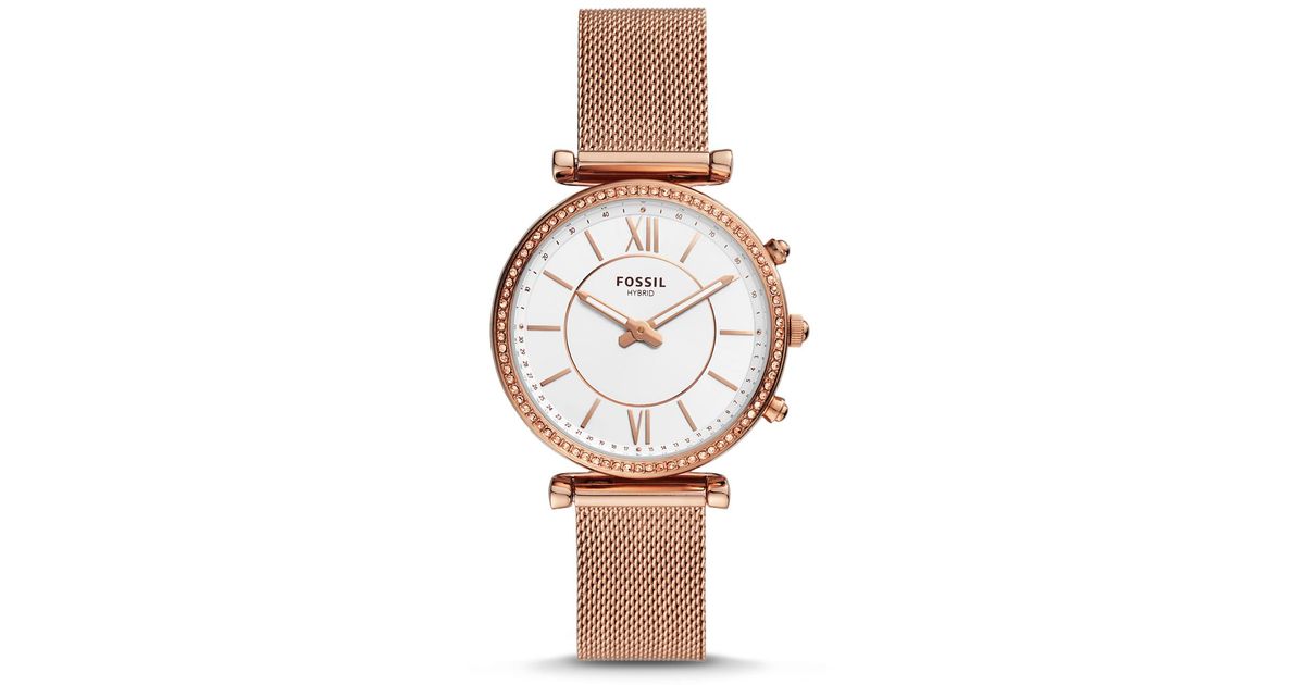 Smartwatch Fossil Rose Gold Factory 