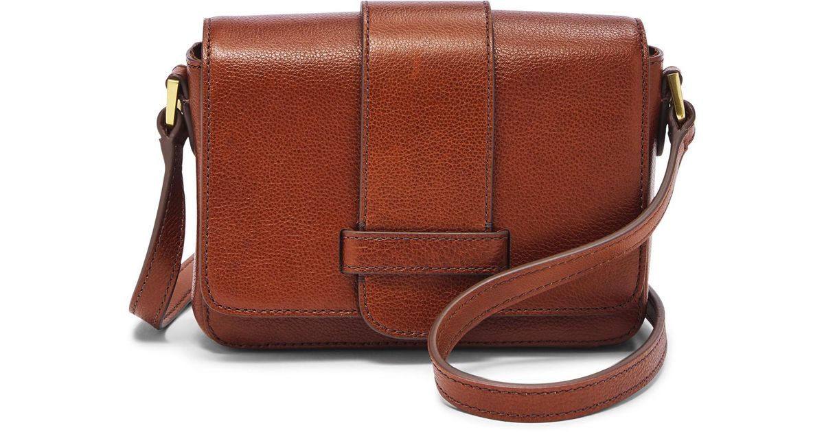Mandy Small Crossbody Fossil Flash 