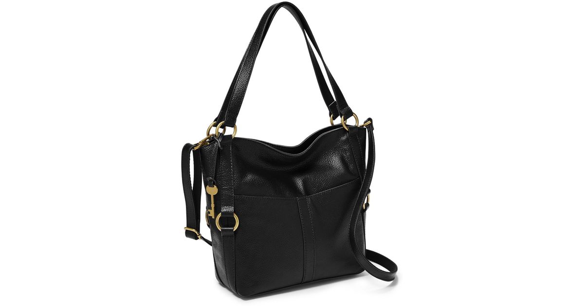 fossil bag black