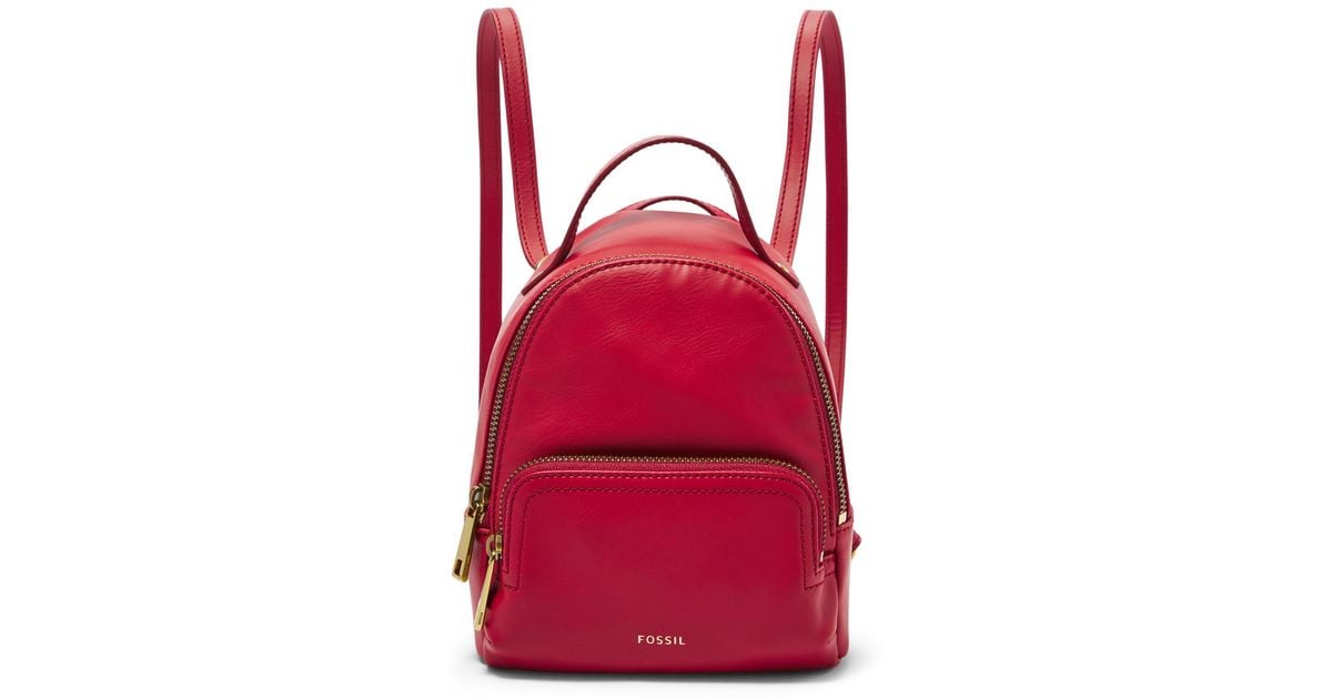 fossil maisie mini backpack