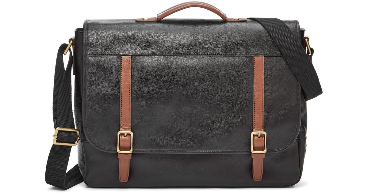 fossil 54 messenger bag