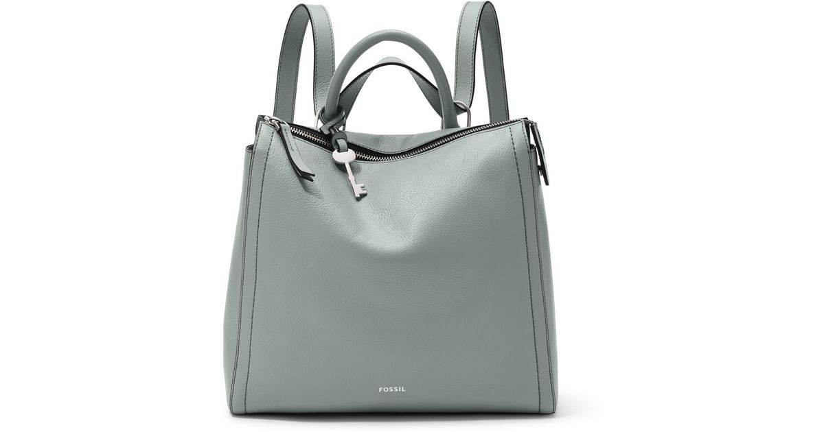 fossil parker small backpack