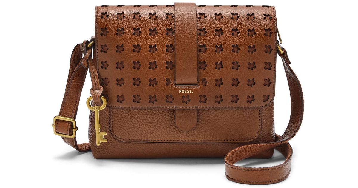 Fossil Leather Kinley Small Crossbody 