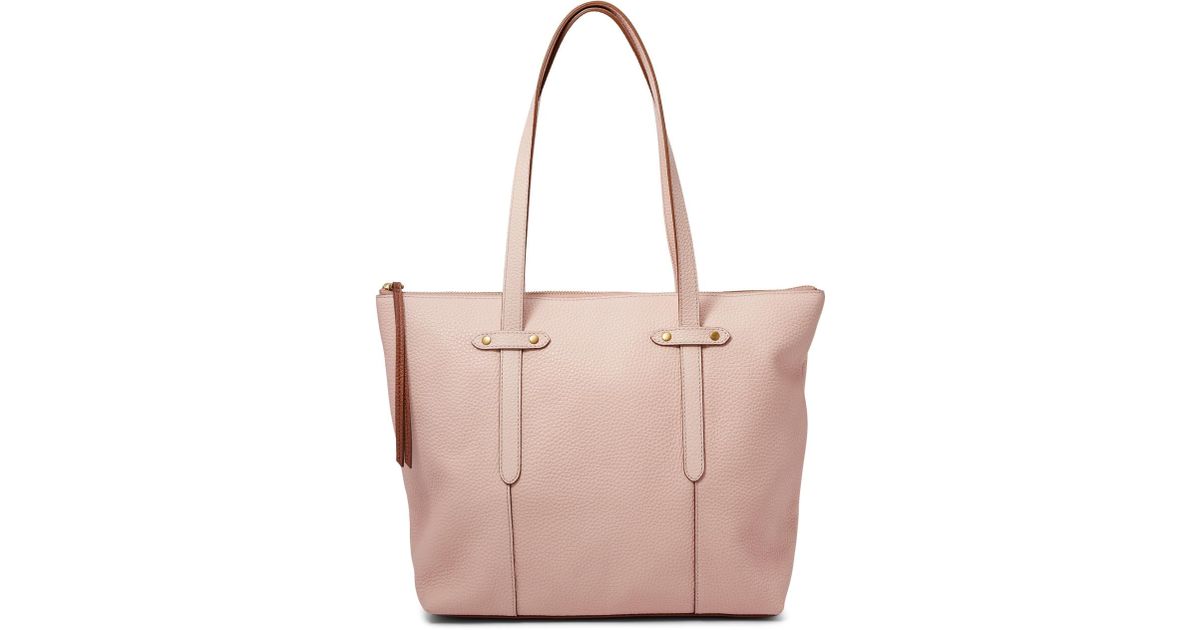 fossil tote handbags
