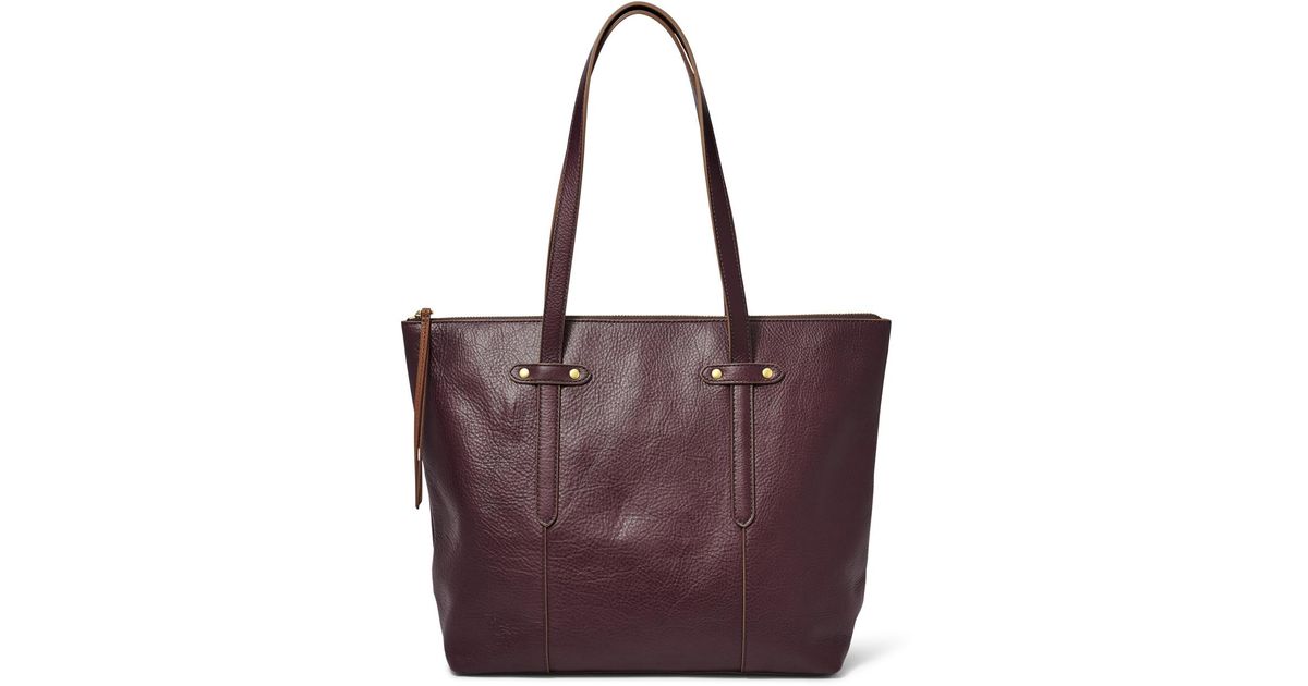 fossil felicity tote