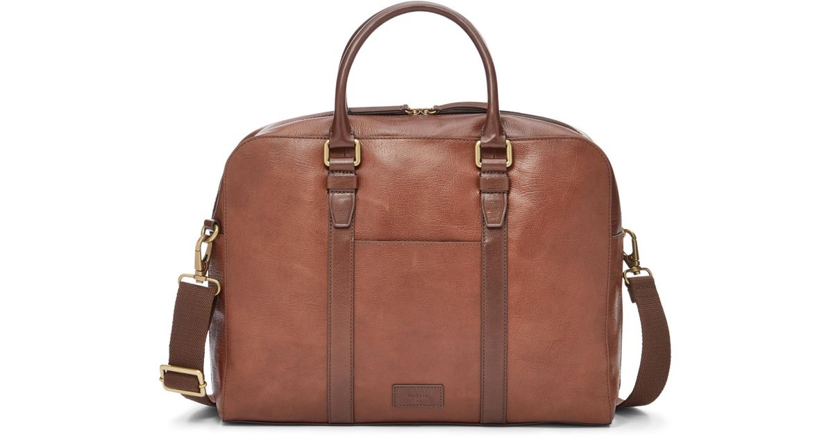 fossil evan duffle