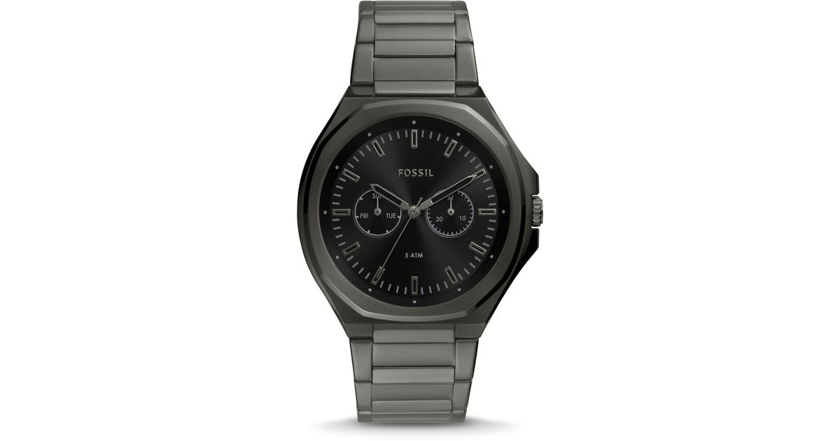 Fossil Evanston Multifunction Gunmetal 