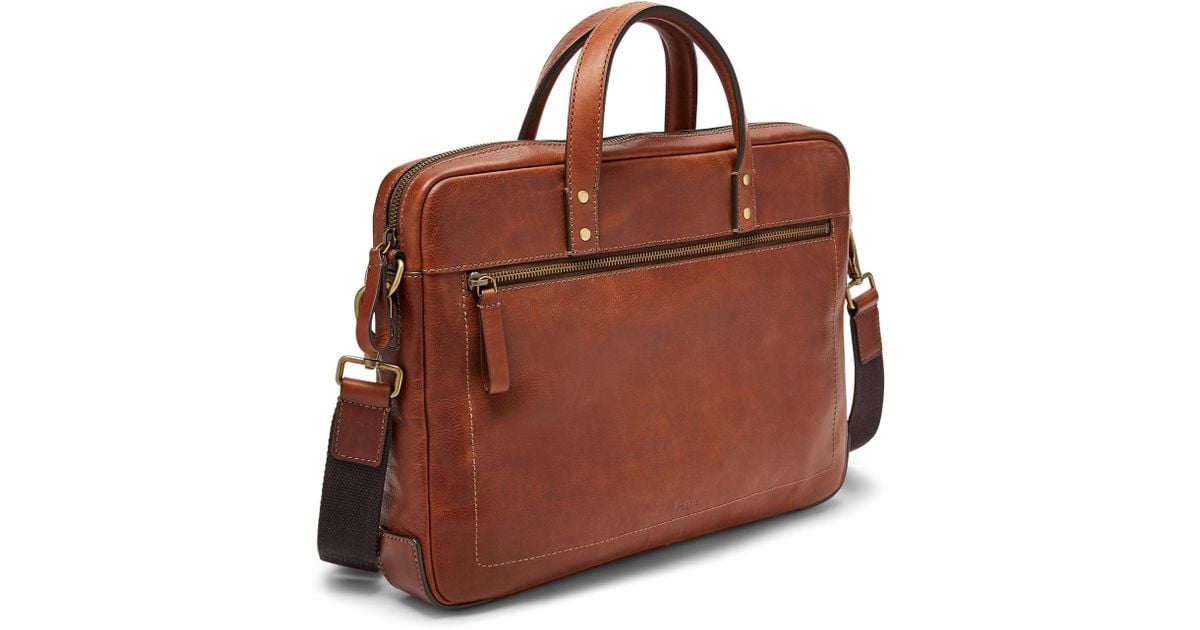 Haskell single zip briefcase Clearance