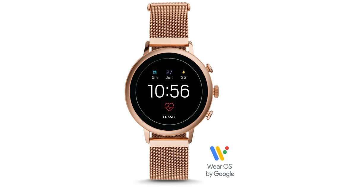 fossil gen 4 rose gold