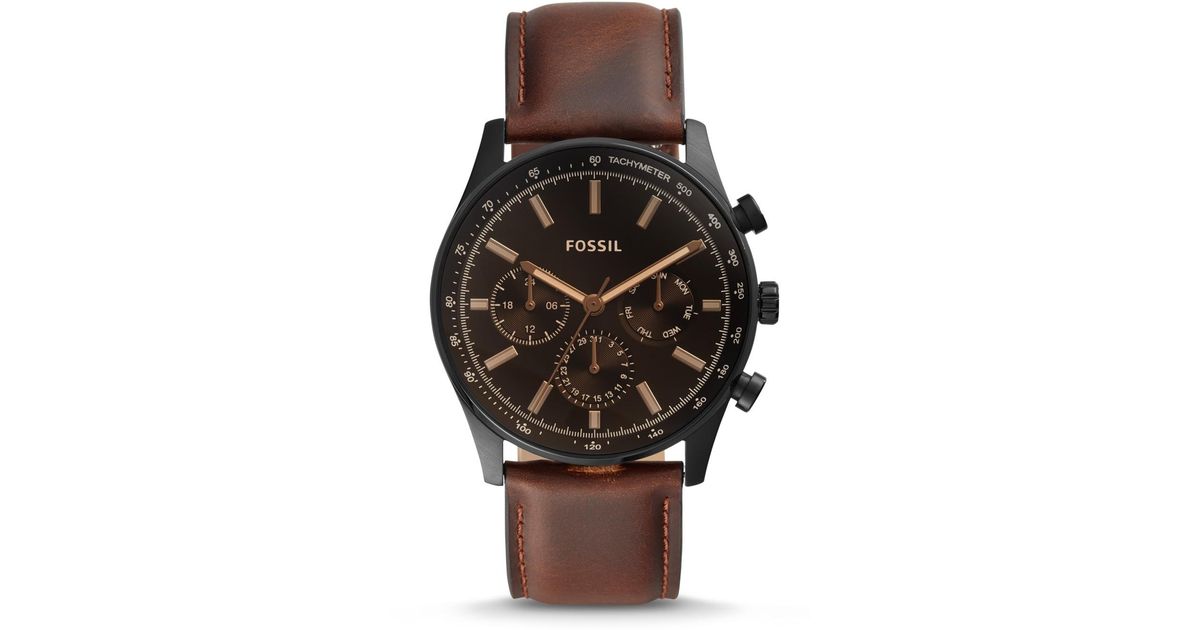 Fossil Sullivan Multifunction Brown 