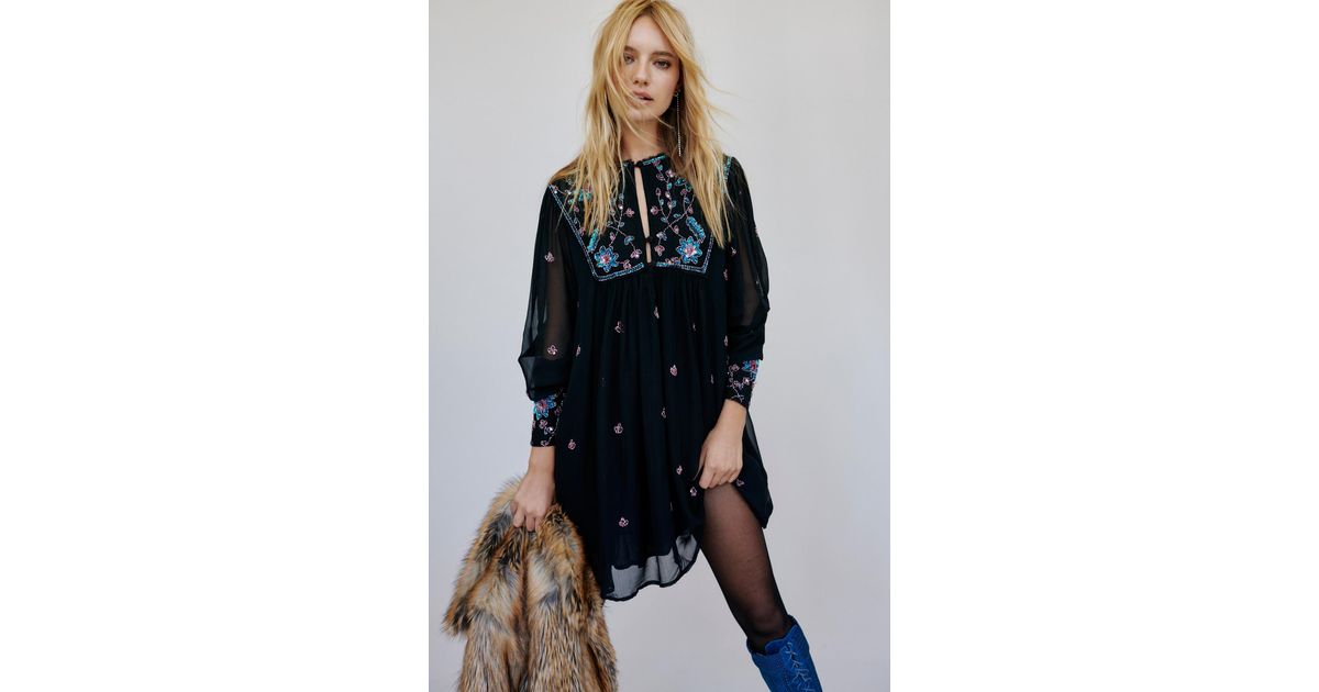 free people bali golden sun dress