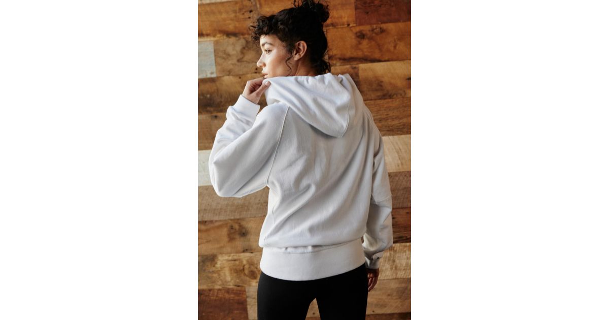 free people white sweatshirt