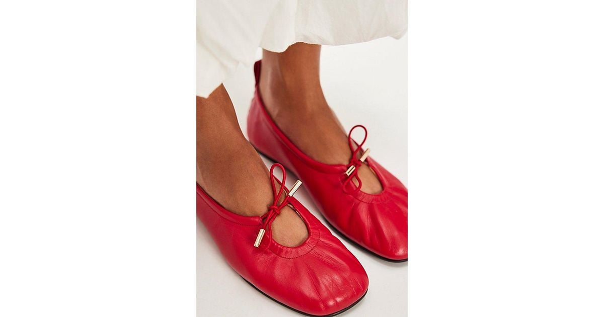 Alohas Rosalind Ballet Flats in Red | Lyst UK