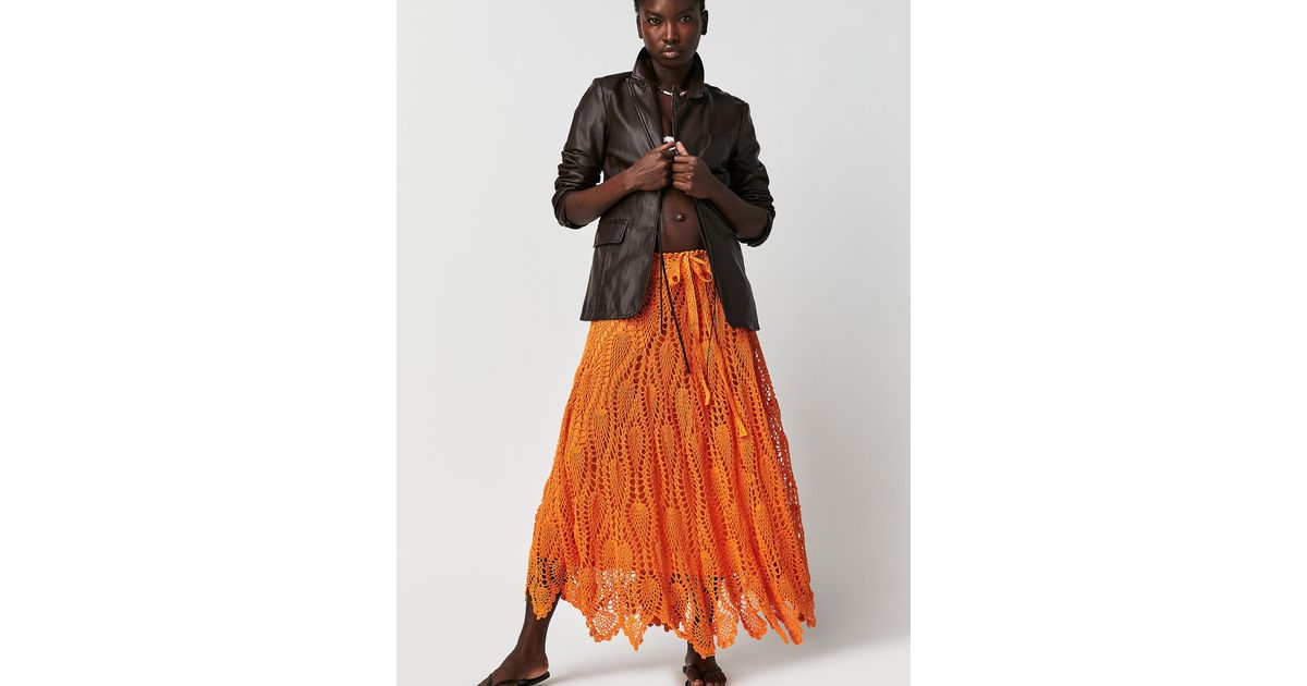 Free people leopard outlet skirt