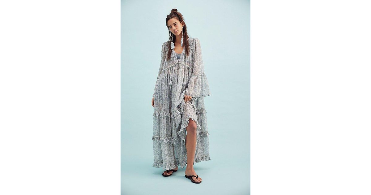 boho midi dresses Boho Tides Paisley Printed Midi Dress