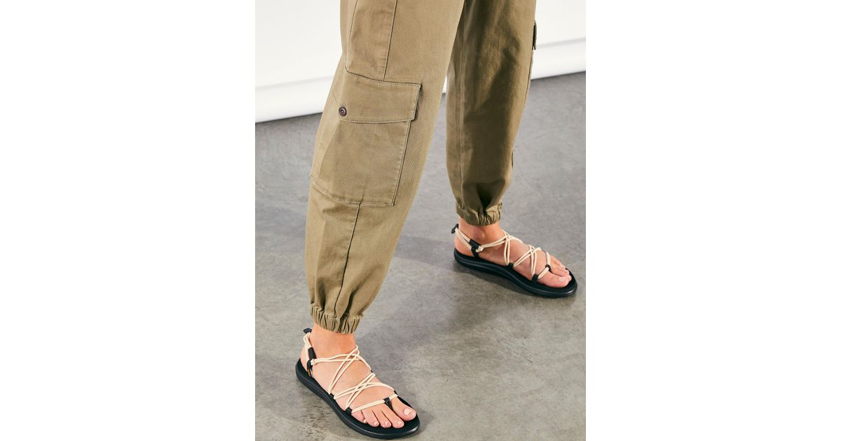 Free People Voya Infinity Teva Sandals In Green Lyst Australia