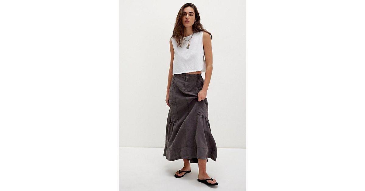 Free People ★ Rough Riding Maxi Skirt Free People Rough Riding Maxi Skirt at MarketFair Shoppes in