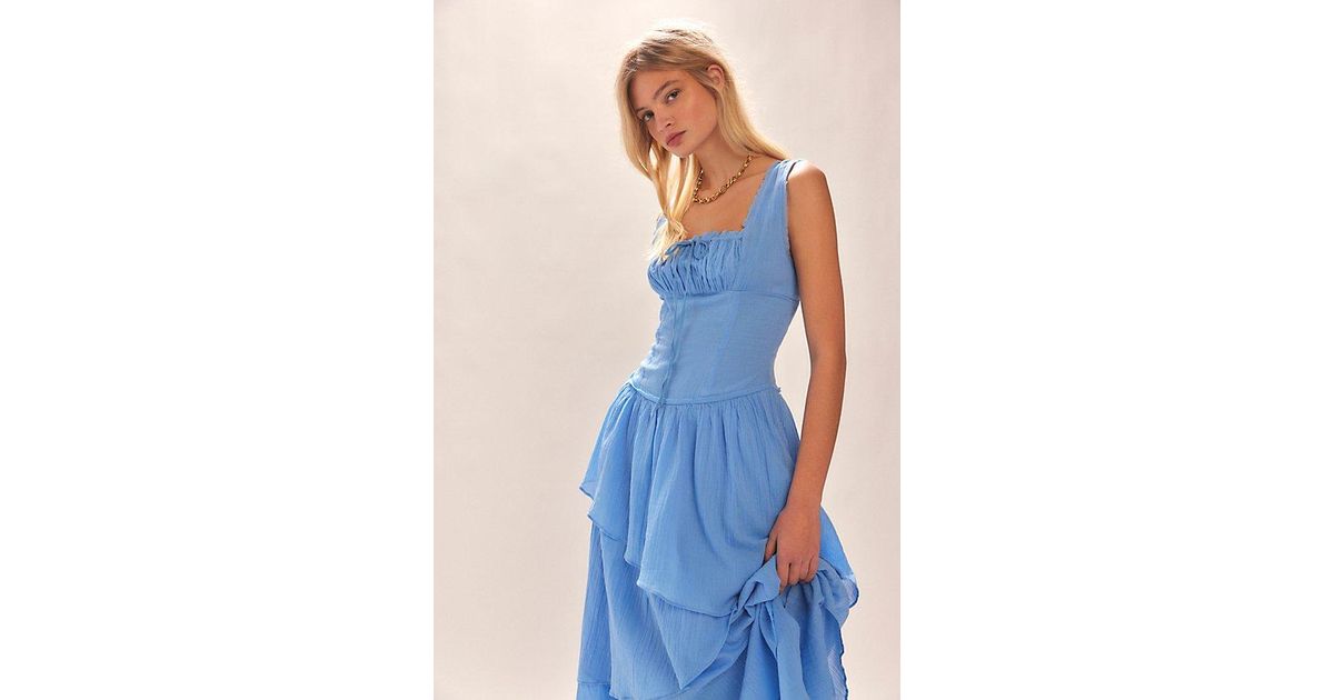 x free est in my dreams midi dress Free People In My Dreams Midi Dress in Green